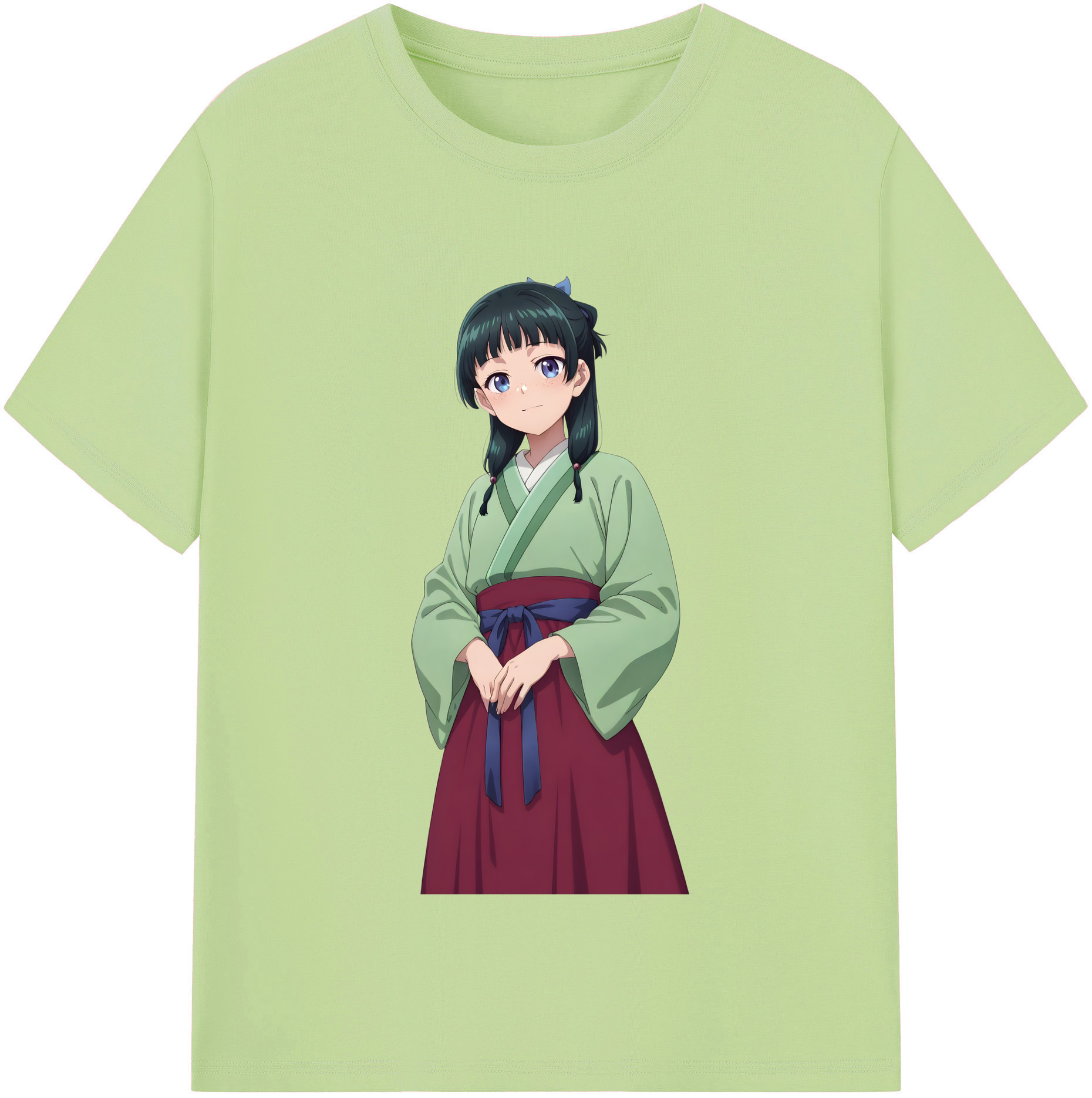 （画像用） 薬屋のひとりごと The Apothecary Diaries 綿100％半袖Tシャツ（フロントプリント）